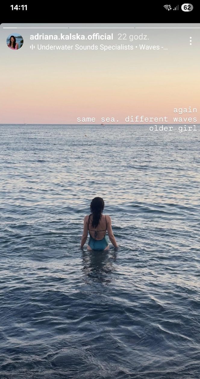 	Adriana Kalska (Iza z M jak miłość) pokazała na Instagramie zdjęcia z wakacji