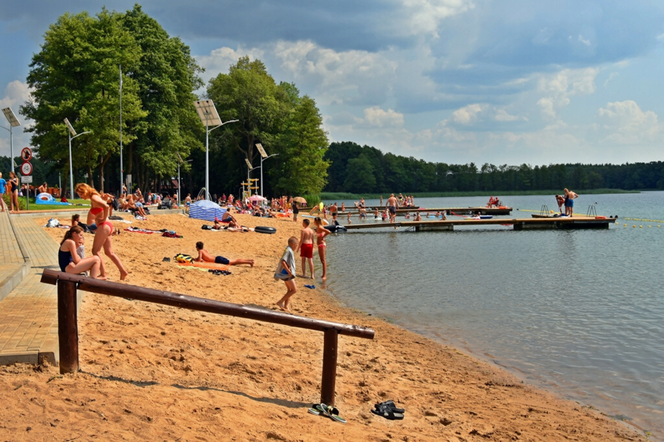  Swobodna Kąpielisko Miejskie nad jeziorem Limajno (powiat olsztyński)