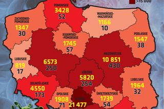 Koronawirus w Polsce. Statystyki, wykresy, grafiki (18 września)