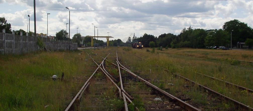 Dworzec Toruń Północny - gdy jeszcze był dużą stacją przeładunkową