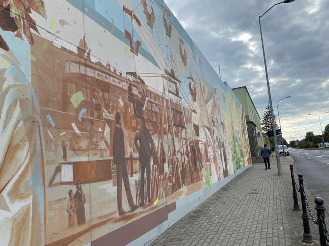 Nowy mural w Zielonej Górze. Za nami uroczyste odsłonięcie dzieła na ścianie Aresztu w Zielonej Górze 