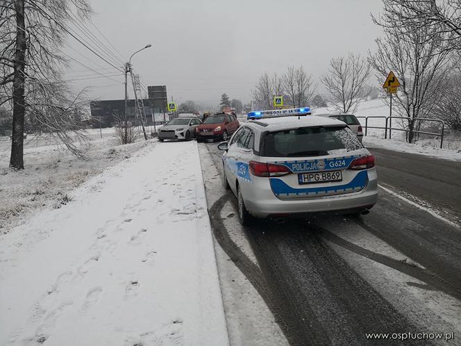 W Tuchowie ZDERZENIE czterech pojazdów. Utrudnienia na drodze 