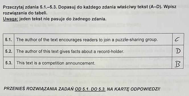  Matura próbna: angielski 2023. Arkusze CKE + sugerowane odpowiedzi  