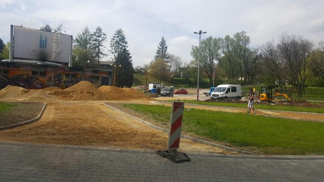 Prace w Parku Grabek w Czeladzi