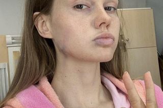 M jak miłość. Dominika Kachlik na planie