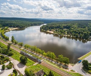 Zalew Rejów zdaniem AI jest najcieplejszy w Świętokrzyskiem
