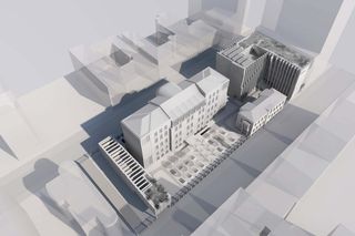 Muzeum Getta Warszawskiego w budowie. Powstaje w dawnym szpitalu Bersohnów i Baumanów na Woli