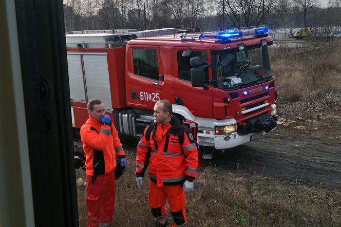 Pociąg potrącił pieszego na torach w Sosnowcu