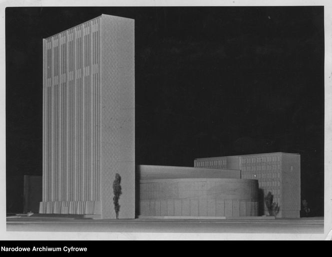 Projekt gmachu Polskiego Radia w Warszawie