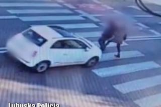 Kobieta huknęła w pieszych na przejściu w Zielonej Górze! Przerażający wypadek [ZDJĘCIA]
