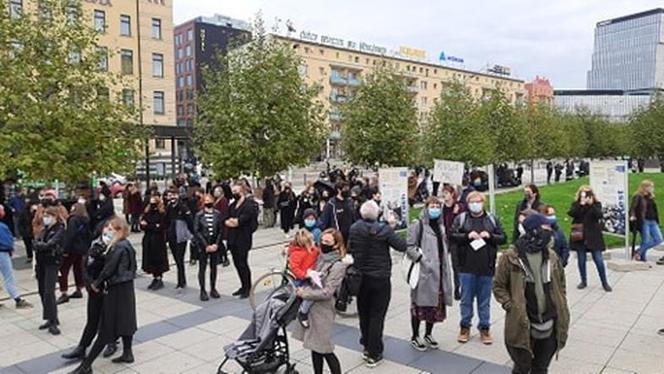 Strajk Kobiet we Wrocławiu. Protest przeciw zakazowi aborcji