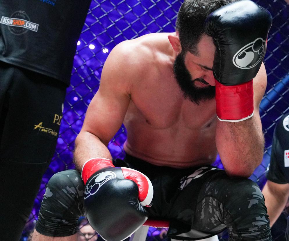 Mamed Khalidov przegrał z Adamkiem przez kontuzję ręki