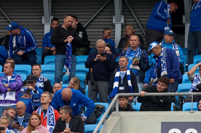 Kibice na meczu Ruch Chorzów - ŁKS