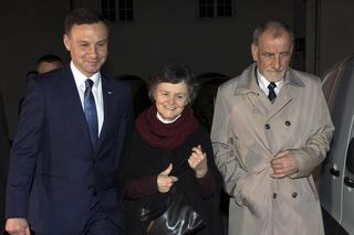 Andrzej Duda z rodzicami
