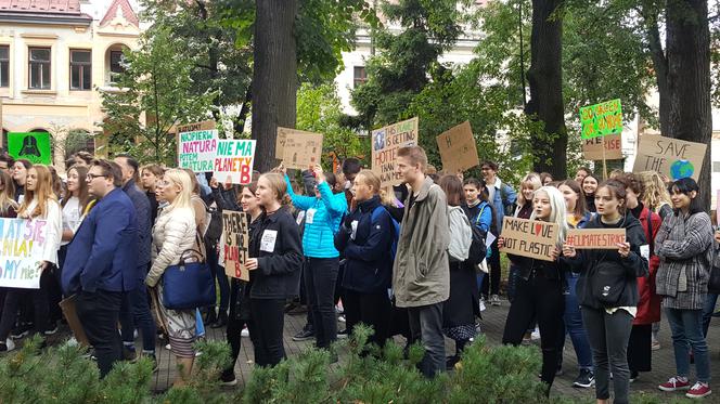 Młodzieżowy Strajk Klimatyczny w Nowym Sączu