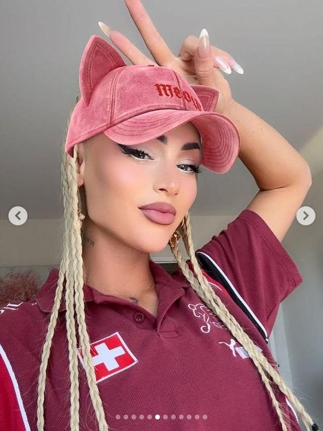 Alisha Lehmann na Ibizie