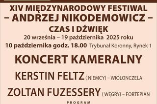Festiwal Czas i Dźwięk -  dwa koncerty w Trybunale Koronnym w Lublinie [AUDIO]