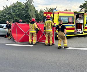 Wypadek w al. Solidarności 