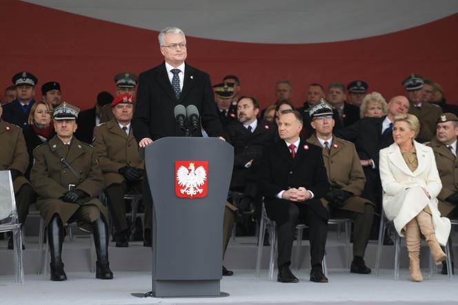 Andrzej Duda na obchodach Święta Niepodległości 2022 