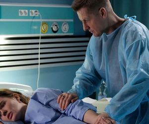 	M jak miłość odc. 1866. Franka (Dominika Kachlik), Paweł (Rafał Mroczek)