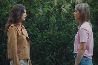 M jak miłość, odcinek 1838. Kasia (Paulina Lasota), Justyna (Magdalena Wieczorek)