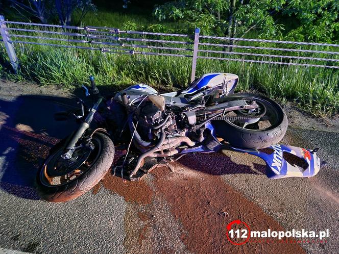 Brzesko. Motocyklista nie przeżył zderzenia z bmw. Miał tylko 21 lat 