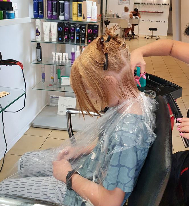 Ściąłem włosy dla chorych dzieci