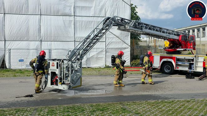 Pożar w Instytucie Lotnictwa w Warszawie! Ewakuacja 25 osób