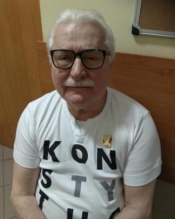 Zmizerniały Wałęsa został zaszczepiony