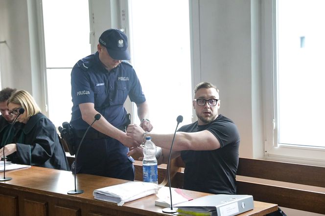 Łukasz Żak w sądzie (17.06.2025)
