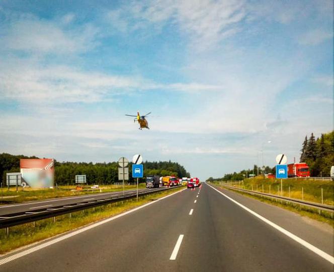 Łyski. Tragiczny wypadek na S8
