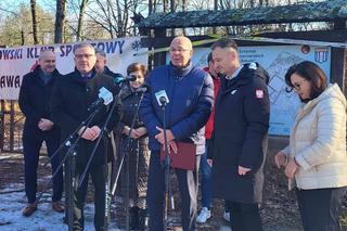 Trasy narciarskie Siedlce - konferencja ministra sportu i turystyki 