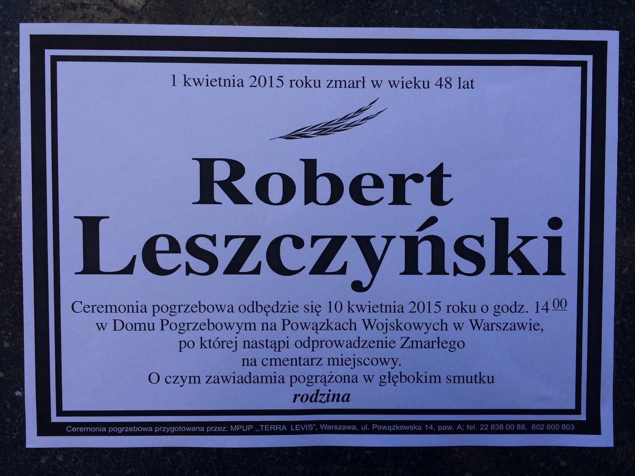 Robert leszczyński