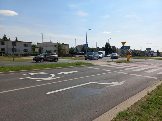 Uwaga kierowcy! Są zmiany na rondzie Żwirki i Wigury w Lesznie