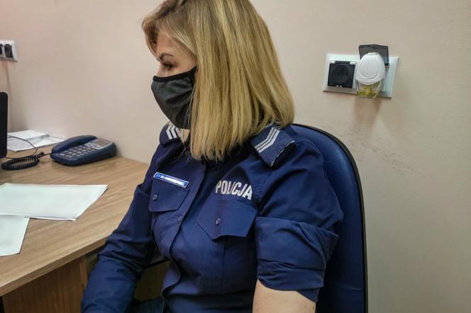 Białystok. Policjanci szczepią się przeciw COVID-19