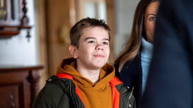 Barwy szczęścia odc. 3185. Kasia (Katarzyna Glinka), Ksawery (Bartosz Gruchot)