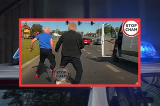 Bójka na światłach w Szczecinie. Kamera uchwyciła zaskakującą sytuację