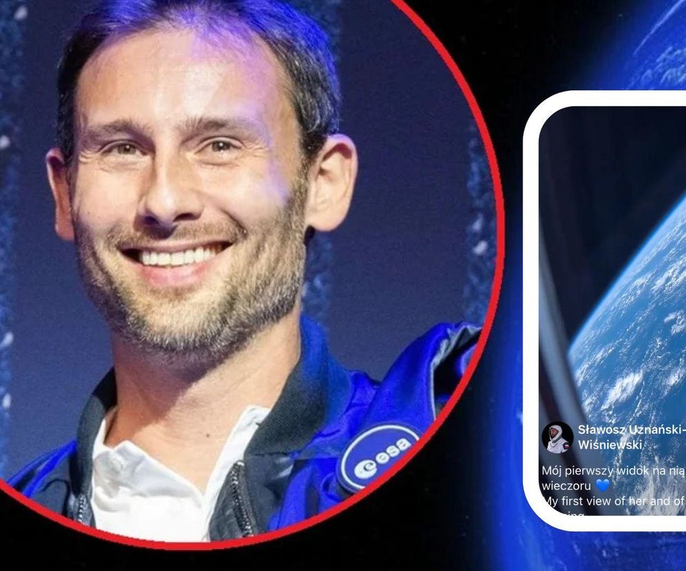 Sławosz Uznański-Wiśniewski opublikował wideo z Międzynarodowej Stacji Kosmicznej. Internauci: To ona jest okrągła?