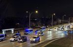 Warszawa. Ostatnie Pokolenie kontra policja. Kolejna próba zablokowania Wisłostrady [ZDJĘCIA].