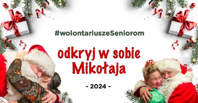 Wolontariusze seniorom 2024 w Szczecinie 