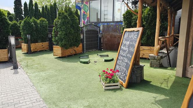 Ukradli ogródek z restauracji na Ursynowie