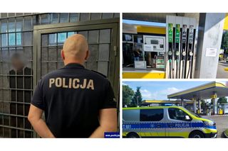 Próbował podpalić znajomych i spowodował zagrożenie na stacji paliw. 33-latek odpowie za szereg przestępstw