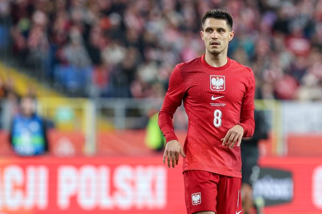 Ponury widok na trybunach podczas meczu Polska - Nowa Zelandia