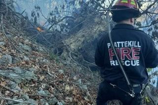 Ewakuacje i walka z ogniem w Nowym Jorku