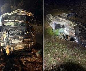 20-latek zginął, jego kolega jest w ciężkim stanie. Tragedia na prostej drodze 