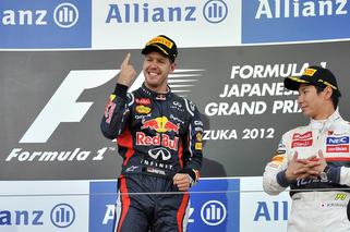 Formuła 1. Sebastian Vettel najszybszy w GP Japonii