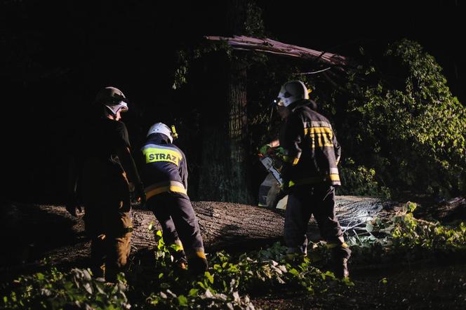   Groźne nawałnice przetoczyły się przez Polskę. Zerwane dachy, zalane drogi, połamane drzewa