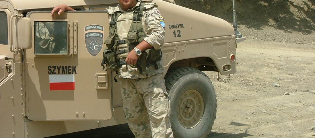 Szymon Mutwicki w Afganistanie