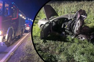 Huknął w auto 3-osobowej rodziny i uciekł! 2-letnie dziecko i 37-latek nie żyją! [ZDJĘCIA]