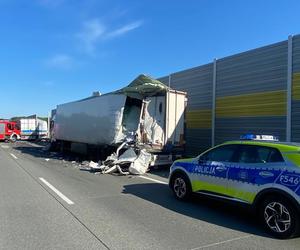 Wypadek ciężarówek na S8. Zginął 27-letni kierowca 